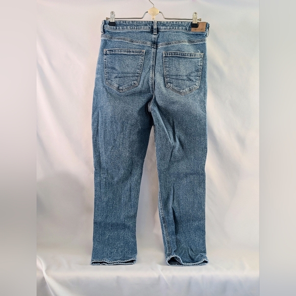 Distressed Blue Women's Jeans - Picture 2 of 6